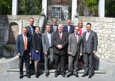 Kollegium und Gouverneur der Provinz Luxemburg zu Gast in Eupen